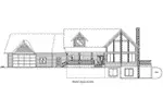 Front Elevation - 088D-0700 - Shop House Plans and More