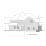 Country House Plan Left Elevation - 088D-0708 - Shop House Plans and More