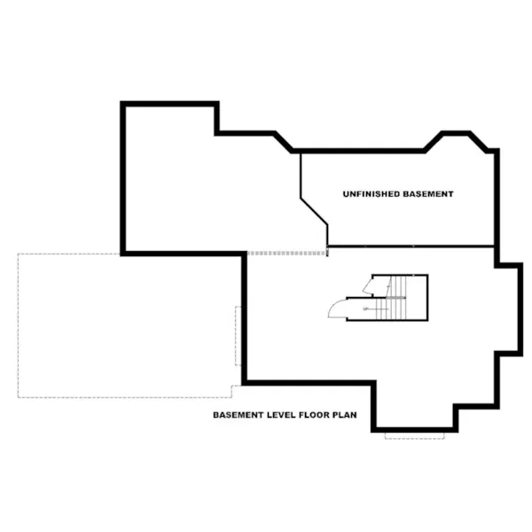 Country House Plan Lower Level Floor - 088D-0708 - Shop House Plans and More