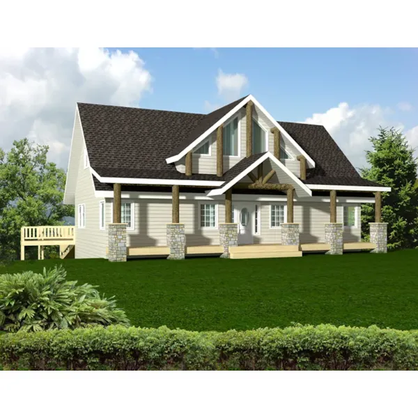 Front of Home - 088D-0710 - Shop House Plans and More