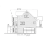 Right Elevation - 088D-0710 - Shop House Plans and More