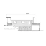 Rustic House Plan Right Elevation - Mt. Moran Craftsman Home 088D-0719 - Shop House Plans and More