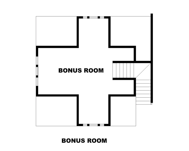 Victorian House Plan Bonus Room - Parker Lake European Home 088D-0733 - Shop House Plans and More