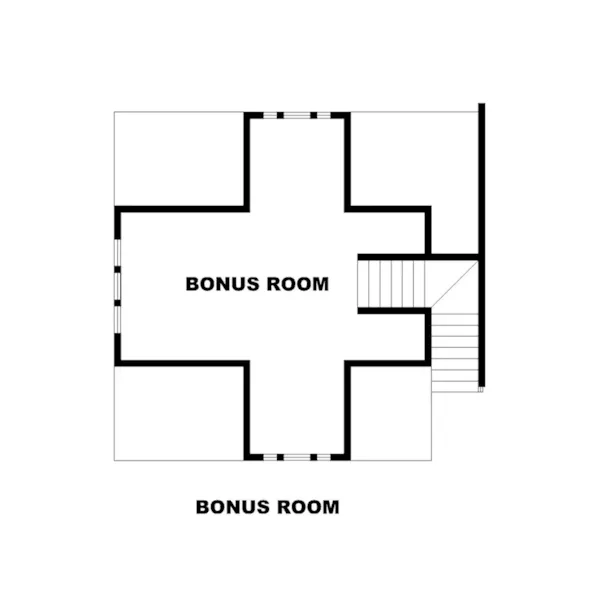 Victorian House Plan Bonus Room - Parker Lake European Home 088D-0733 - Shop House Plans and More