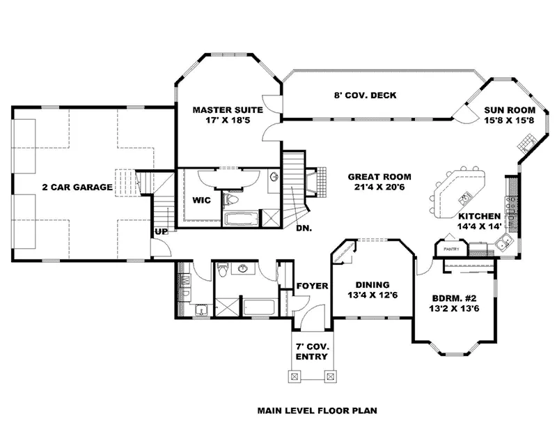 Victorian House Plan First Floor - Parker Lake European Home 088D-0733 - Shop House Plans and More
