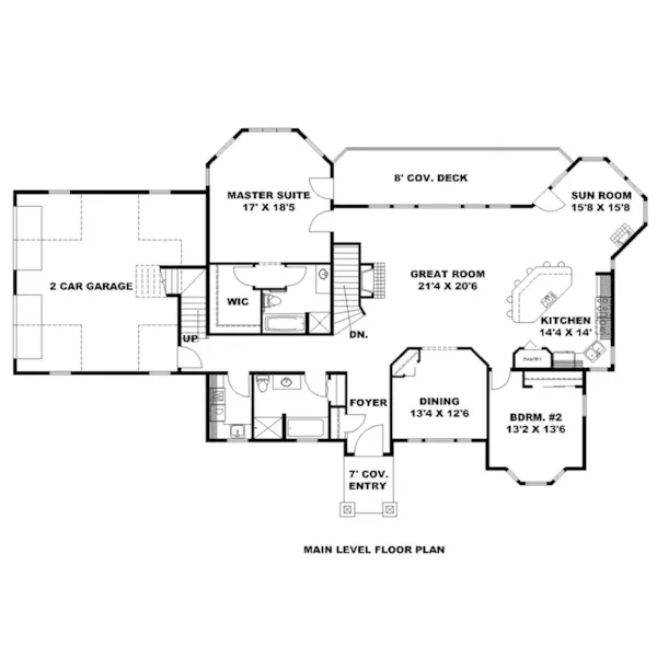 Victorian House Plan First Floor - Parker Lake European Home 088D-0733 - Shop House Plans and More