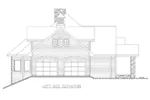 Victorian House Plan Left Elevation - Parker Lake European Home 088D-0733 - Shop House Plans and More