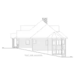 Victorian House Plan Right Elevation - Parker Lake European Home 088D-0733 - Shop House Plans and More