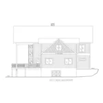 Ranch House Plan Left Elevation - Patterson Country Home 088D-0734 - Shop House Plans and More