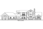 Traditional House Plan Front Elevation - Rossman Craftsman Home 088D-0736 - Shop House Plans and More