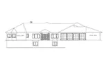 Sunbelt House Plan Front Elevation - Hannon Place Luxury Home 088D-0741 - Shop House Plans and More