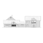 Right Elevation - Barnhill Lane Country Home 088D-0792 - Shop House Plans and More