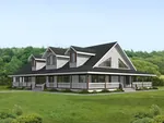 Craftsman House Plan Front of House 088D-0815