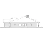 Mountain House Plan Right Elevation - Danette Craftsman Home 088D-0828 - Shop House Plans and More