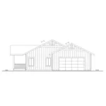 Right Elevation - 088D-0836 - Shop House Plans and More