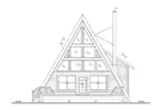 Cabin & Cottage House Plan Front Elevation - 088D-0841 - Shop House Plans and More