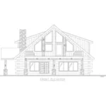 Log Cabin House Plan Front Photo 01 - 088D-0863 | House Plans and More