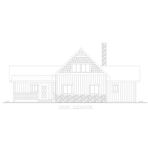 Mountain House Plan Front Photo 01 - 088D-0868 | House Plans and More