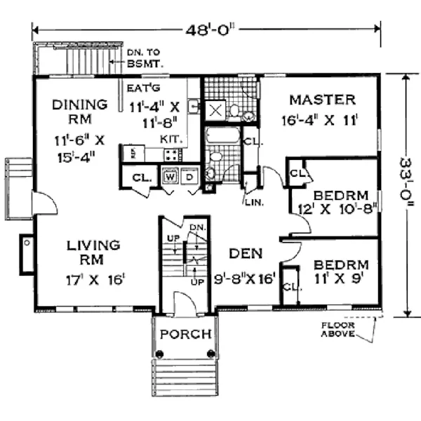 Luxury House Plan Lower Level Floor - Manville Traditional Home 089D-0025 - Shop House Plans and More