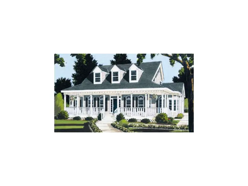Acadian House Plan Front of Home - Enola Southern Home 089D-0103 - Search House Plans and More