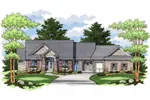 A Combination Of Stone And Brick Plus Craftsman Style Details