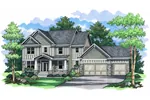 Craftsman Style Two-Story House Has Classic Details And Style
