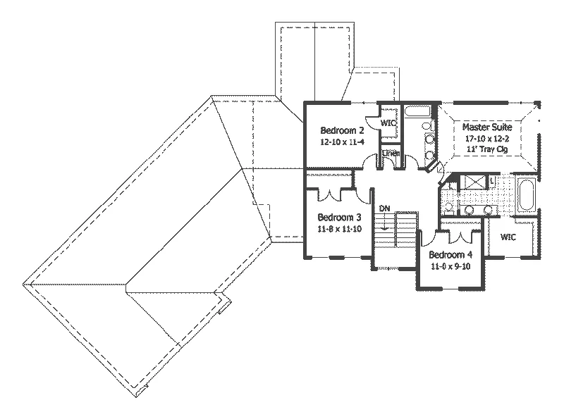 European House Plan Second Floor - Octavia European Home 091D-0016 - Shop House Plans and More