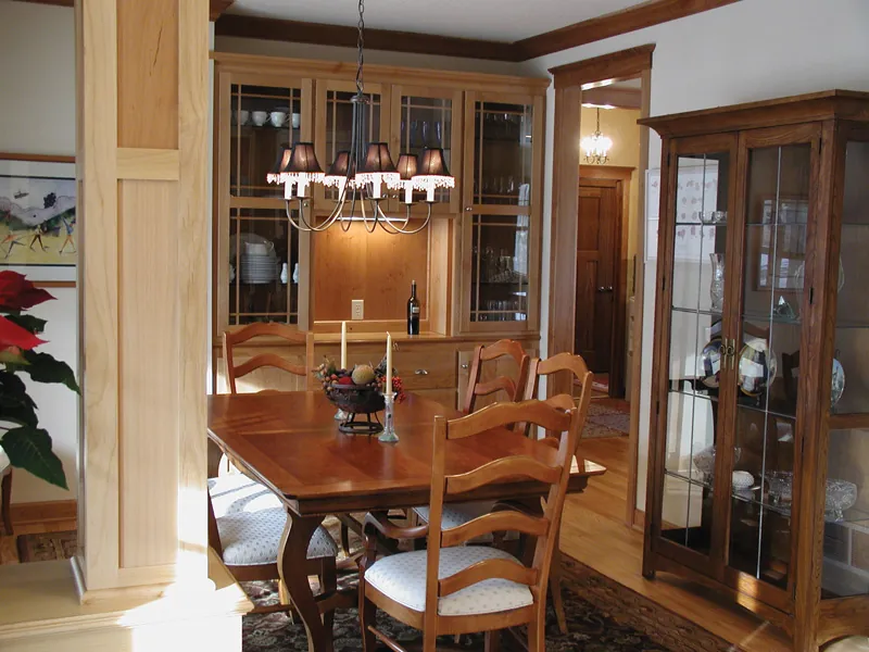 Traditional House Plan Dining Room Photo 01 - Georgiana Place Craftsman Home 091D-0017 - Search House Plans and More