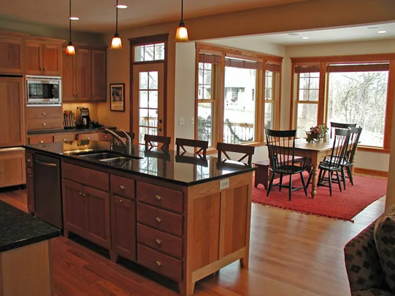 Traditional House Plan Kitchen Photo 02 - Georgiana Place Craftsman Home 091D-0017 - Search House Plans and More