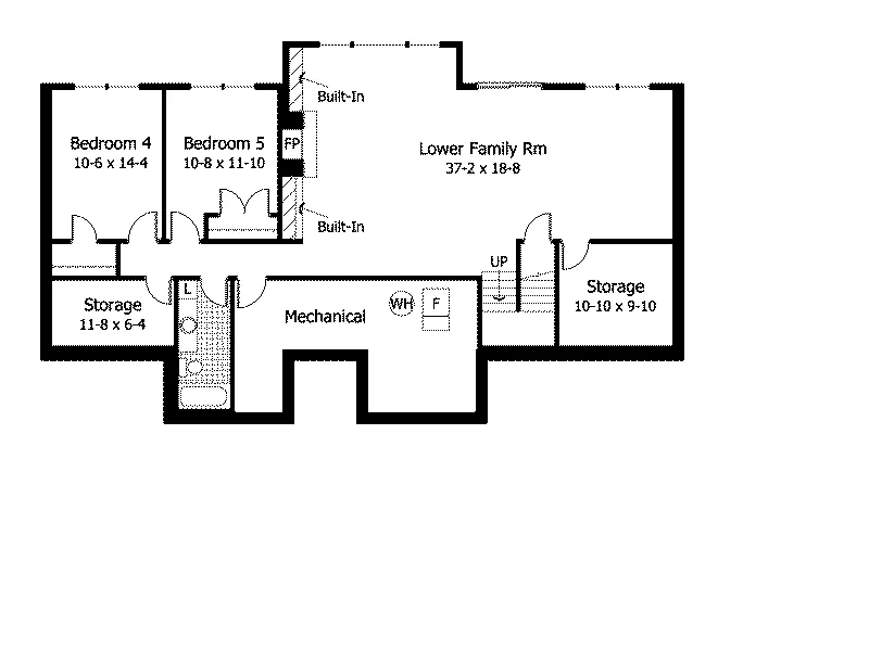 Country House Plan Lower Level Floor - Hallberg Hill Luxury Home 091D-0020 - Search House Plans and More
