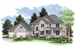 Great Country Craftsman Style Home Design