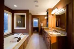 Luxury House Plan Bathroom Photo 01 - Shady Green Craftsman Home 091D-0027 - Shop House Plans and More