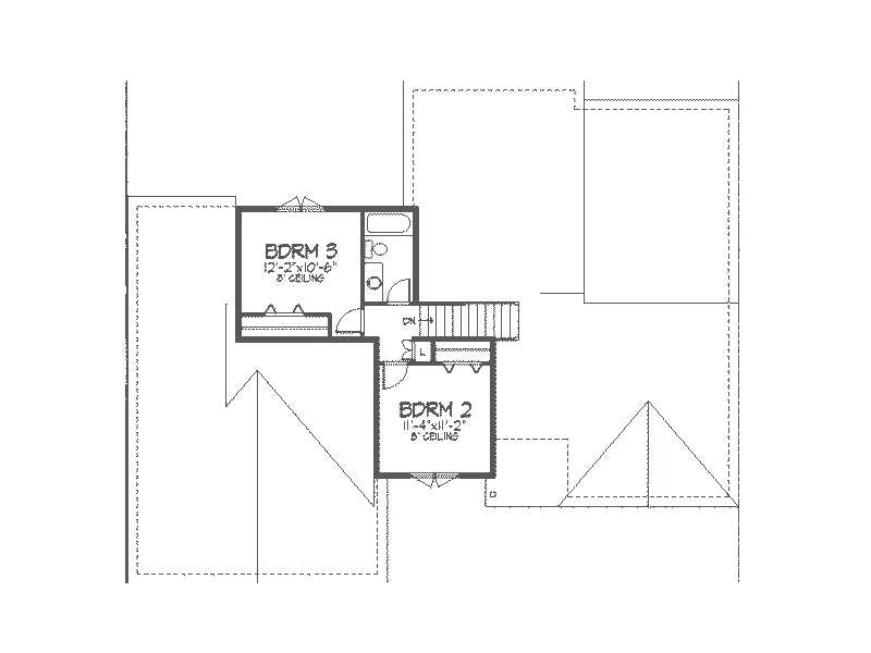 Country House Plan Second Floor - Fiore Park Country Home 091D-0101 - Search House Plans and More