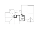 Country House Plan Second Floor - Ballymena Tudor Home 091D-0112 - Search House Plans and More