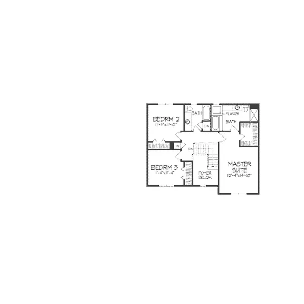 Country House Plan Second Floor - Provenchere Place Country Home 091D-0148 - Shop House Plans and More