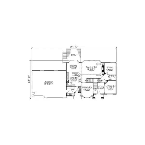 Country House Plan First Floor - Ariana Plantation Luxury Home 091D-0308 - Search House Plans and More