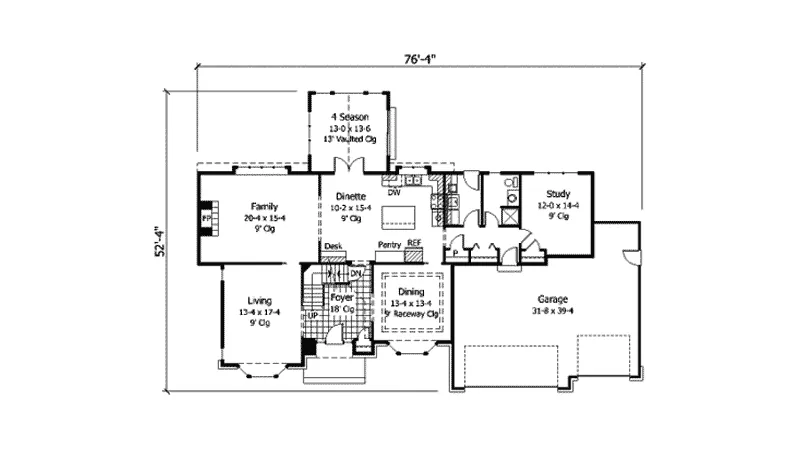 Luxury House Plan First Floor - Brookhaven Luxury Home 091D-0309 - Search House Plans and More