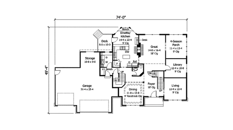 Colonial House Plan First Floor - Hayes Hollow Luxury Home 091D-0316 - Search House Plans and More