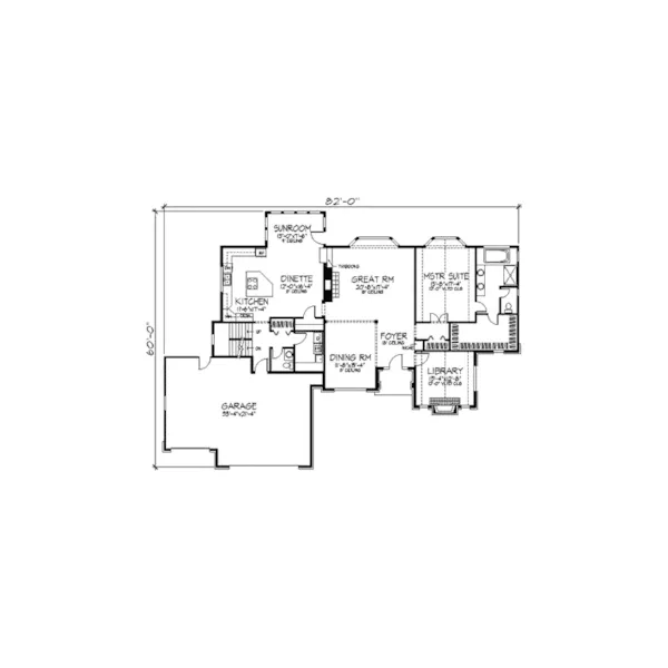 Southern House Plan First Floor - Veracruz Luxury Home 091D-0338 - Shop House Plans and More