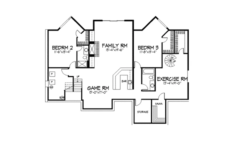 European House Plan First Floor - Brandon Place Luxury Home 091D-0344 - Search House Plans and More