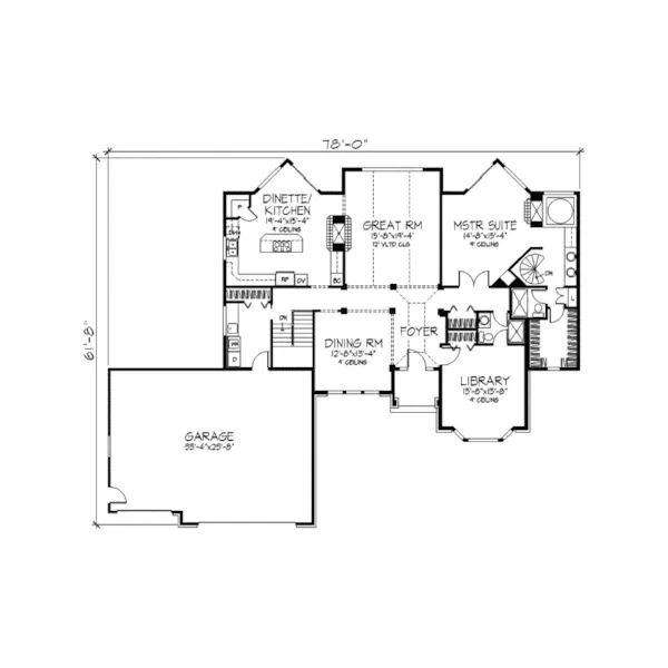 Luxury House Plan Second Floor - Brandon Place Luxury Home 091D-0344 - Search House Plans and More