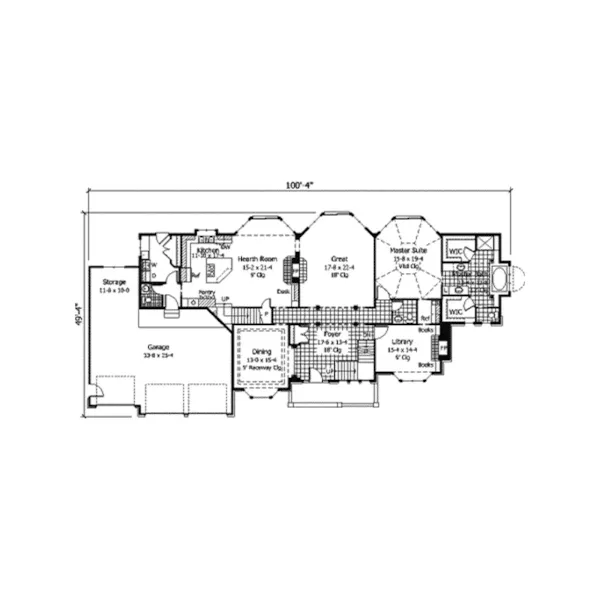 European House Plan First Floor - Giacomo Luxury European Home 091D-0346 - Search House Plans and More