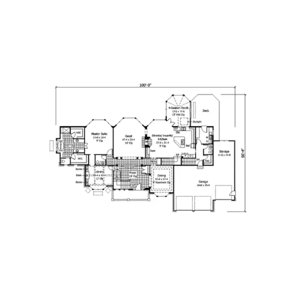 Traditional House Plan First Floor - Sauterne Luxury European Home 091D-0349 - Shop House Plans and More