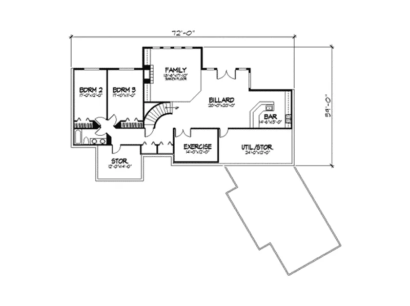 European House Plan First Floor - Richmondshire Luxury Home 091D-0351 - Shop House Plans and More