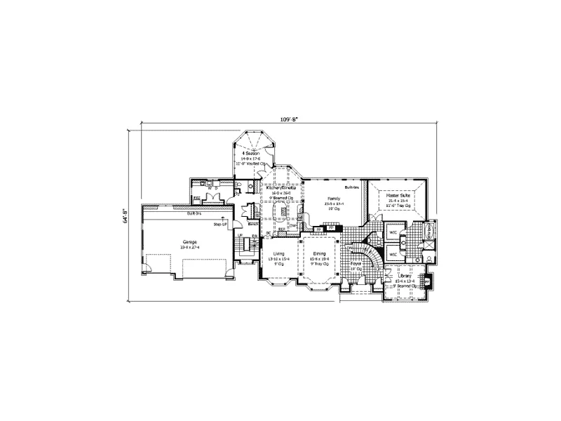 European House Plan First Floor - Miraclaire Luxury Home 091D-0362 - Shop House Plans and More