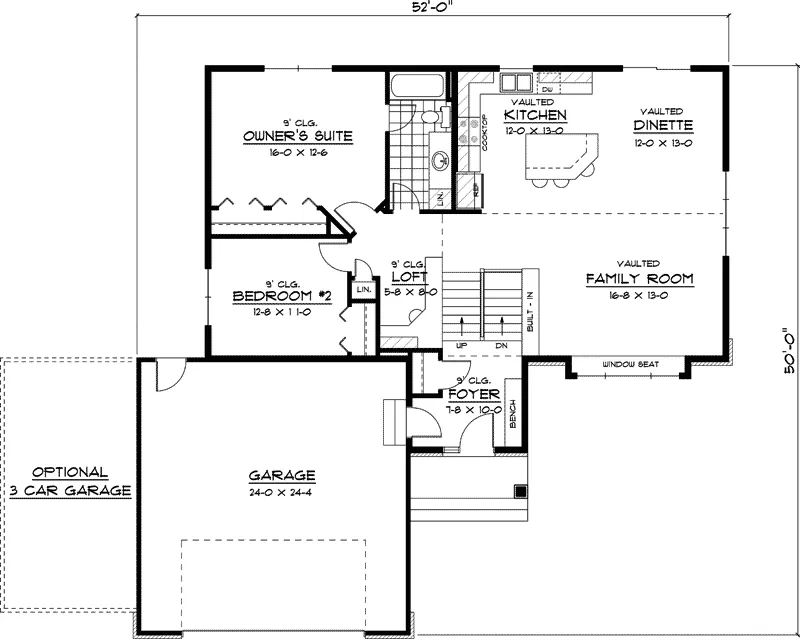 Traditional House Plan First Floor - Imogene Farm Country Home 091D-0369 - Search House Plans and More