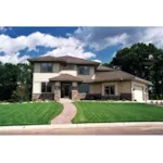 Traditional Prairie Style Two-Story Home With Substantial Front Porch 