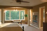 Craftsman House Plan Master Bedroom Photo 01 - Norman Creek Craftsman Home 091D-0449 - Shop House Plans and More