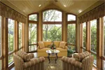 Traditional House Plan Family Room Photo 02 - Paloma Luxury Home 091D-0476 - Shop House Plans and More
