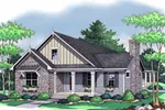 Lovely Country French Home Features Craftsman Design